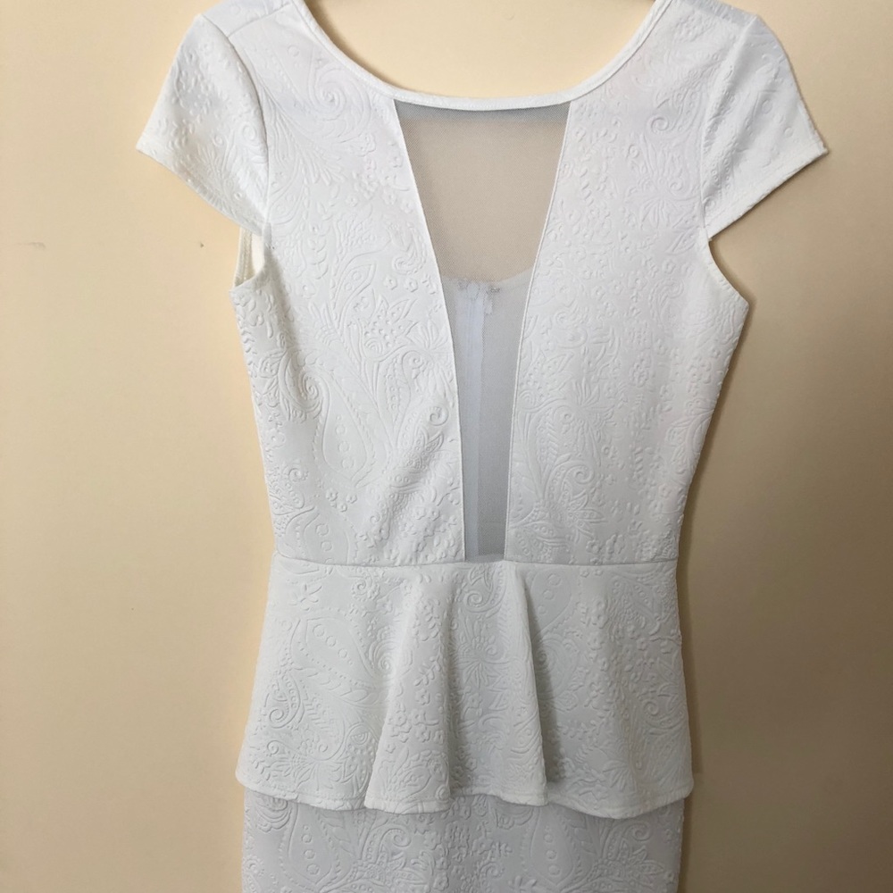 Arden B peplum dress